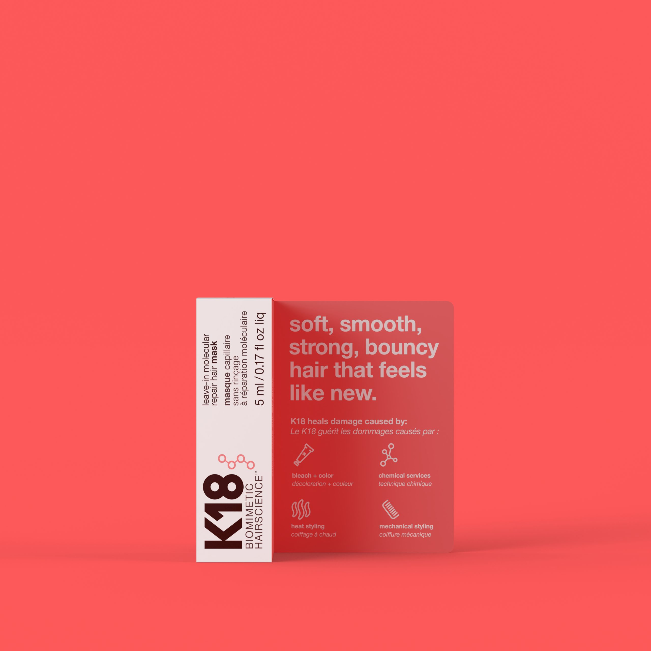 K18 leave-in molecular repair hair mask - Afbeelding 4